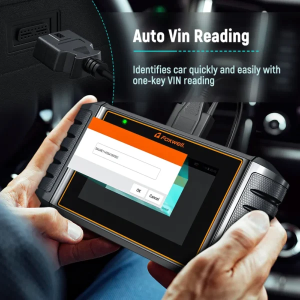 FOXWELL NT726 Automotive Diagnostic Tool All System Scanner ABS DPF EPB Oil Reset SAS TPMS TPS OBD2 Code Reader Free Update - Image 6