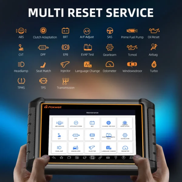 Foxwell GT65 Diagnostic Scanner Bluetooth WIFI Full System Auto Car Diagnostic Tools ABS SAS Oil Reset Active Test OBD2 Scanner - Image 2