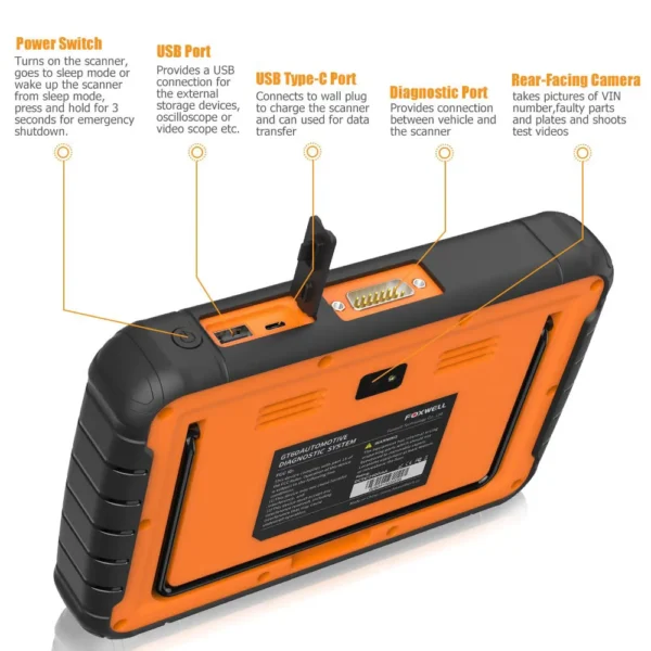Foxwell GT60 Professional OBD2 Automotivo Scanner 24+ Reset a/f Reset ODB 2 OBD2 Scanner All System Diagnostic Tools - Image 2