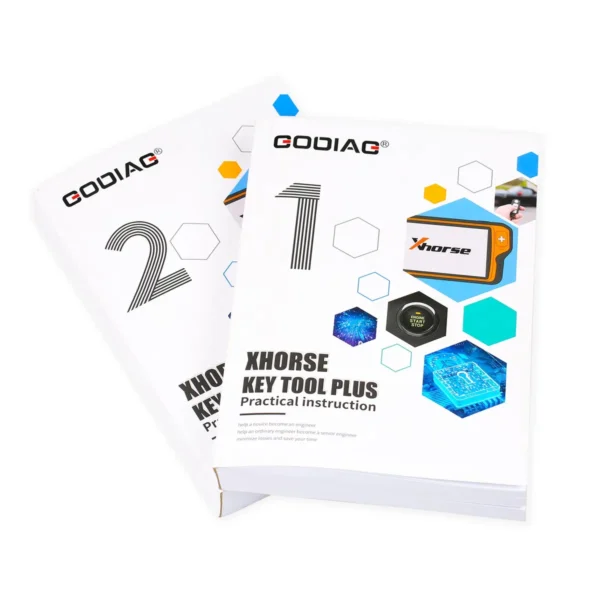 GODIAG Key Tool Plus Practical Instruction 1&2 Two Books for Locksmith and Vehicle Maintenance Engineer - Image 2