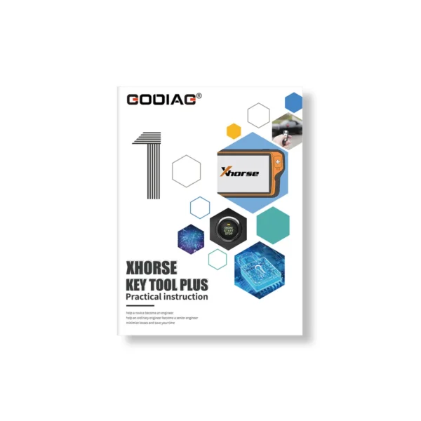 GODIAG Key Tool Plus Practical Instruction 1&2 Two Books for Locksmith and Vehicle Maintenance Engineer - Image 3