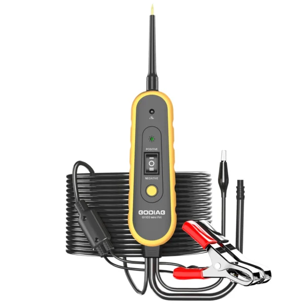 GODIAG GT103 Mini Pirt Electric Circuit Tester Vehicles Electrical System Diagnosis/ Fuel Injector Cleaning & Testing/ Relay Testing - Image 3