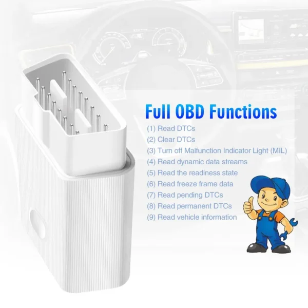 FCAR FVAG Scan Tool Full-system Diagnosis Tool Full Function OBDII Scanner for Android & IOS Phone - Image 2