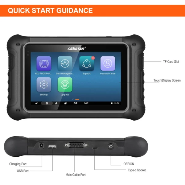 2024 OBDSTAR DC706 ECU Tool Full Version for Car and Motorcycle with ECM+TCM+BODY ECU Clone by OBD or BENCH - Image 2