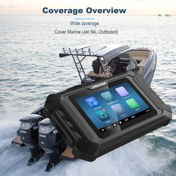 2023 OBDSTAR iScan SUZUKI Marine Diagnostic Tablet Code Reading Code Clearing Data Flow Action Test for 1998 -2022 SUZUKI Outboard Models - Image 5