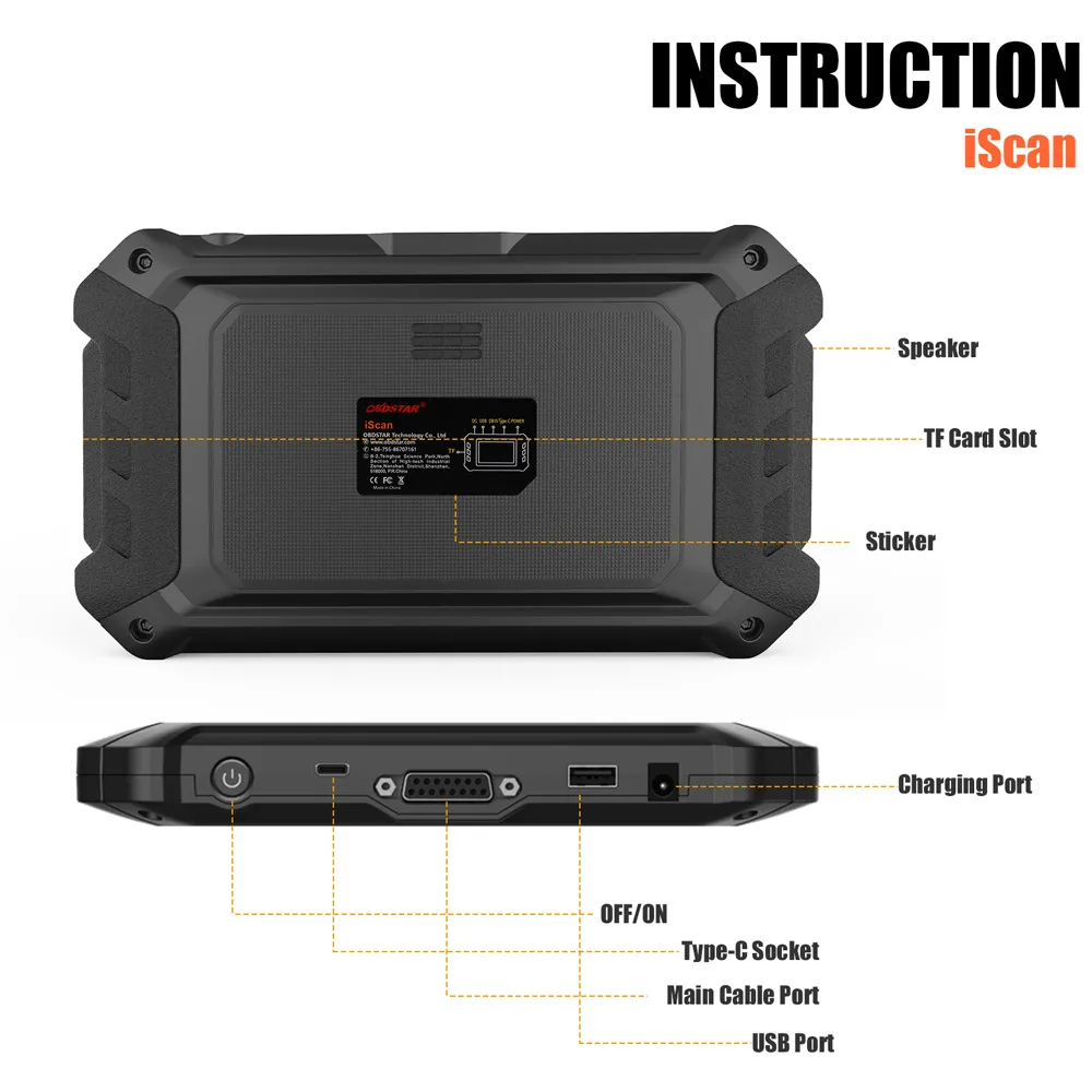 2024 OBDSTAR iScan for DUCATI Motorcycle Diagnostic Tool Support IMMO Programming - Image 7