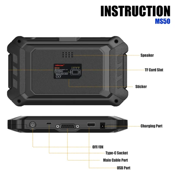 OBDSTAR MS50 Motorcycle Scanner Motorbike Diagnostic Tool Free Update Online - Image 12