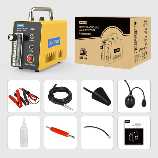 AUTOOL SDT103 Automotive Evap Smoke Tester Leak Detector - Image 4