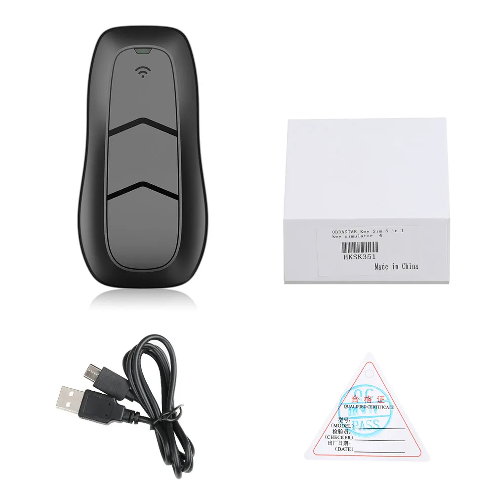 OBDSTAR Key SIM 5 in 1 Smart Key Simulator Support Toyota 4D and H Chip Work with X300 DP Plus & X300 Pro4 - Image 2