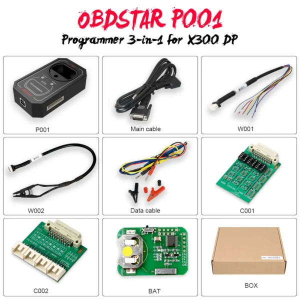 OBDSTAR P001 Programmer RFID & Renew Key & EEPROM Functions 3 in 1 Get Free Toyota Simulated Smart Key - Image 4