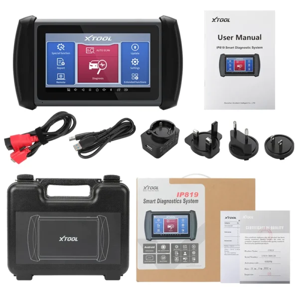 XTOOL IP819 OBD2 All System Diagnostic Tools ECU Coding Active Test OBD2 Full Systems Diagnoses - Image 4