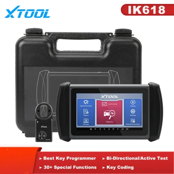 XTOOL IK618 X100 Key Programmer Car OBD2 Diagnostic Tools X100 PAD3 Key Programmer 30+ Reset Serve Bi- Directional Control - Image 2