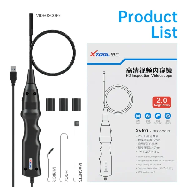 XTOOL D9 PRO Full System Car Diagnostic Tool With KC501 KS01 & XV100 Support Doip & CAN FD ECU Coding / Programming Free Update Online - Image 8