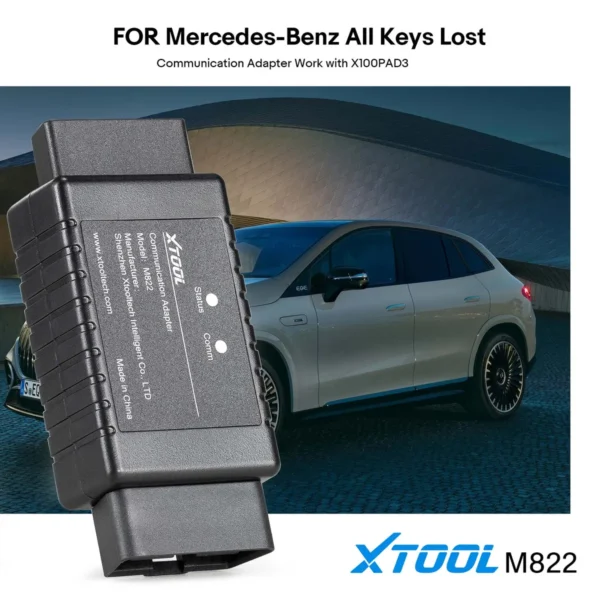 XTOOL M822 Adapter work with X100 Pad3 Car Key Accessories - Image 8