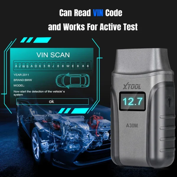 XTOOL Anyscan A30M OBD2 Car Diagnostic Tools With Andriods/IOS Car Code Reader - Image 10