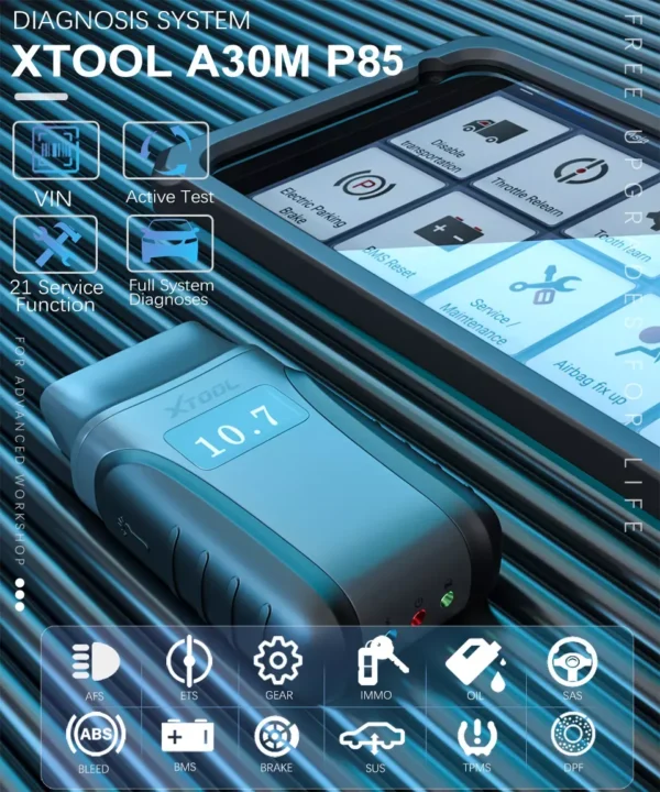XTOOL Anyscan A30M OBD2 Car Diagnostic Tools With Andriods/IOS Car Code Reader - Image 9
