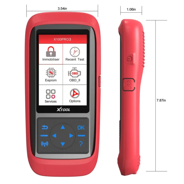XTOOL X100 Pro3 Professional Auto Key Programmer Add EPB, ABS, TPS Reset Functions Free Update Lifetime - Image 4