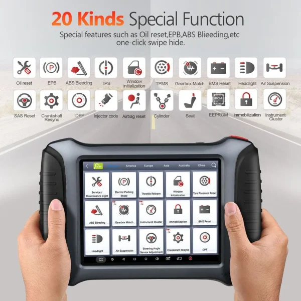XTOOL A80 Pro H6 Pro Full System Diagnosis Tool Support Benz and BMW Online Programming - Image 3