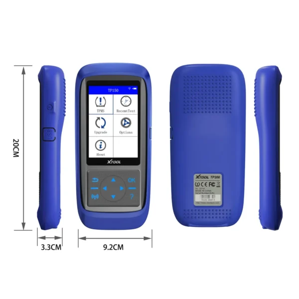 XTOOL TP150 Tire Pressure Monitoring System OBD2 TPMS Scanner Tool with 315&433 MHZ Sensor - Image 8