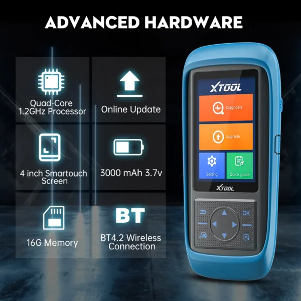 XTOOL PS701 Pro Professional Diagnostic Tools for Japanese Car with Active Test for Toyota for Kia/For Isuzu Free Online Update - Image 8