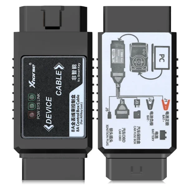 Xhorse VVDI Key Tool Max + MINI OBD Tool + Toyota 8A All Keys Lost Adapter Get Free Renew Cable - Image 6