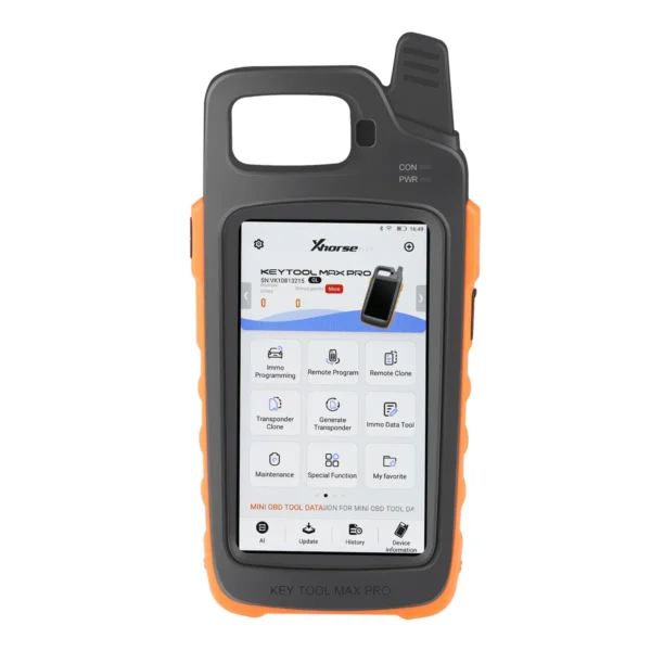 2023 Xhorse VVDI Key Tool Max Pro With MINI OBD Tool Function Support Read Voltage and Leakage Current