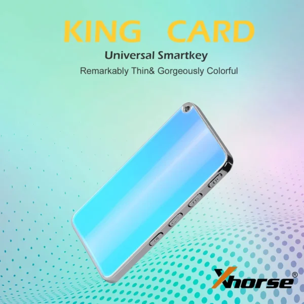 Xhorse XSKC04EN XSKC05EN King Card Key Slimmest Universal Smart Remote 4 Buttons Key - Image 11