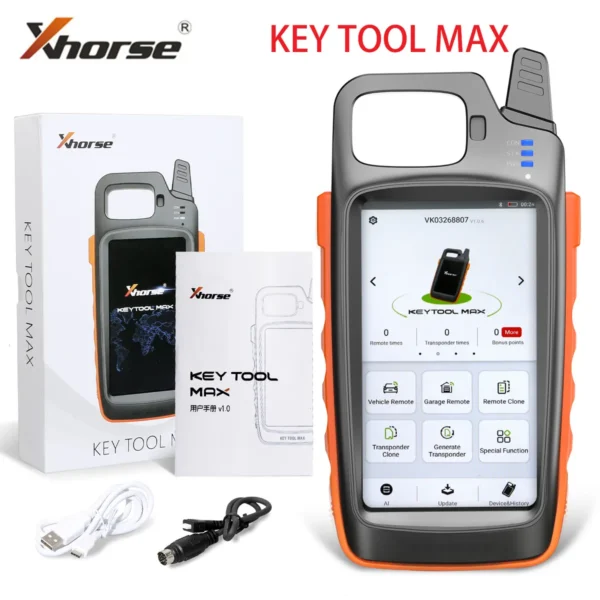 Xhorse VVDI Key Tool Max with VVDI MINI OBD Tool Support Bluetooth Get Free Renew Cable - Image 10