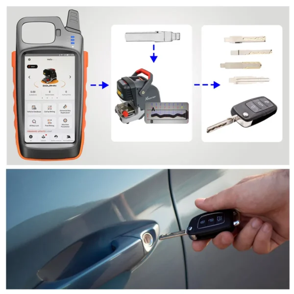 Xhorse VVDI Key Tool Max with VVDI MINI OBD Tool Support Bluetooth Get Free Renew Cable - Image 15