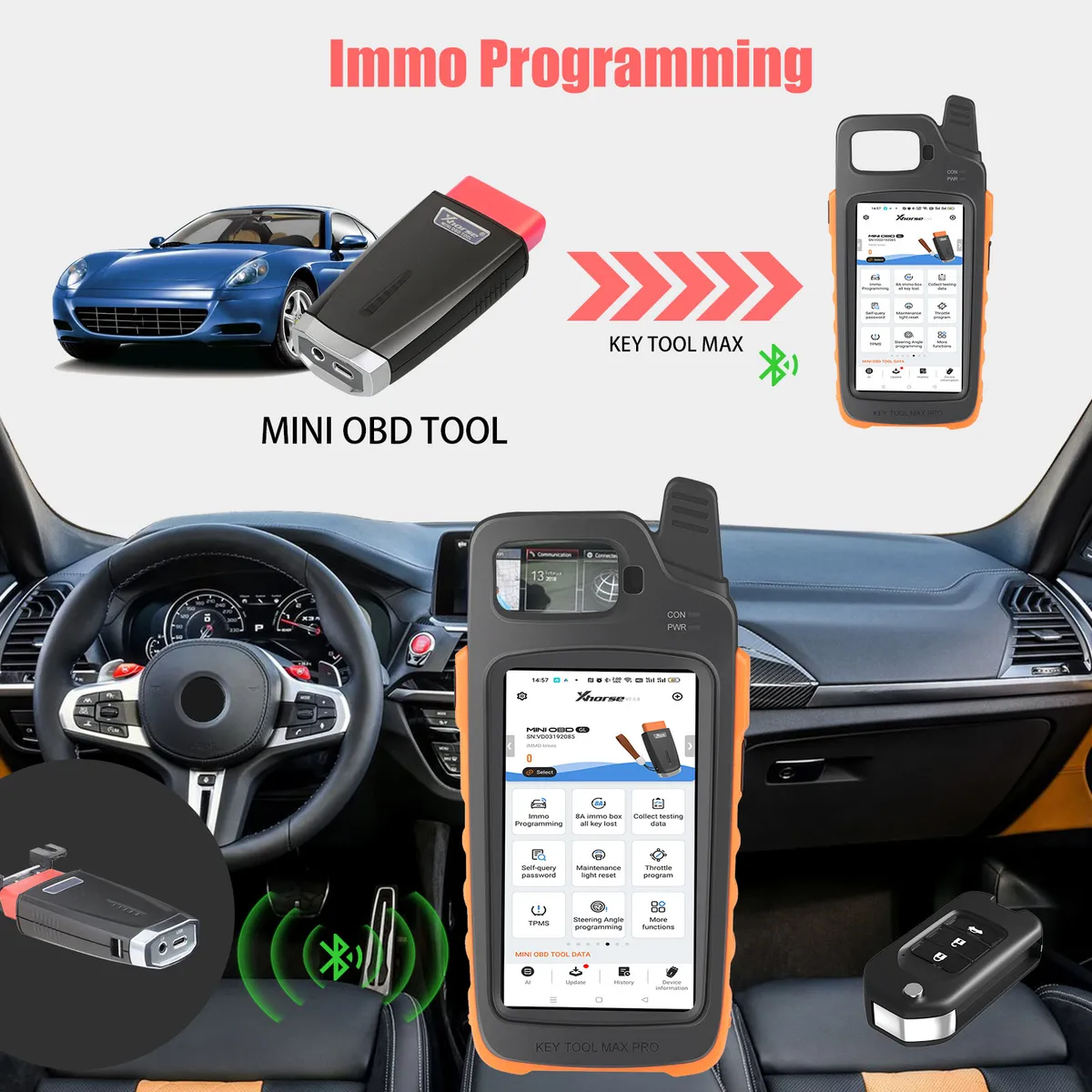 VVDI MINI OBD Tool Work with Xhorse VVDI Key Tool Max - Image 7