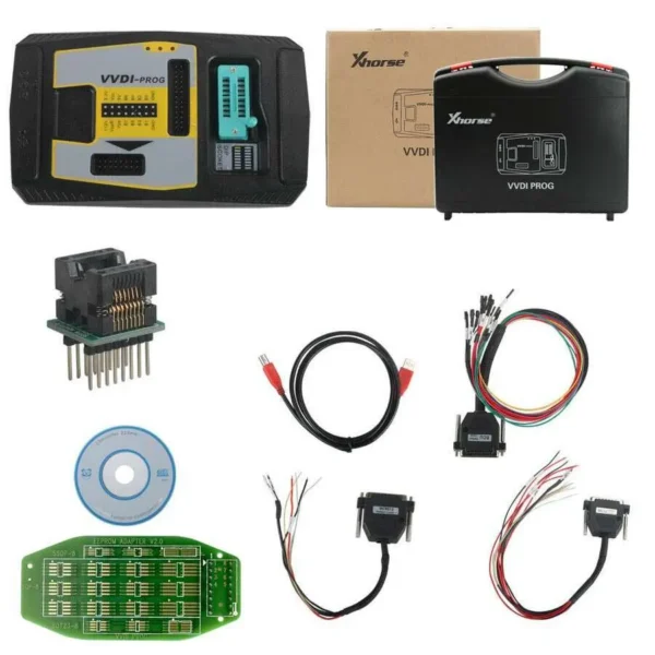 Original Xhorse VVDI Prog Programmer with Bosch ECU Adapter Read BMW ECU N20 N55 B38 ISN without Opening - Image 7