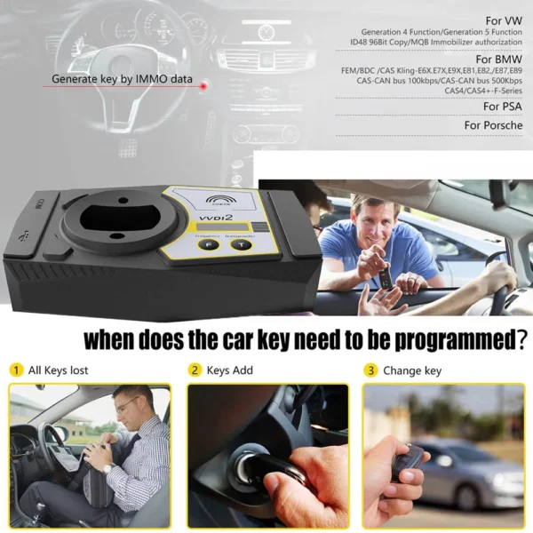 V7.3.5 Xhorse VVDI2 Full Kit with All 13 Software including OBD48 + 96bit 48 + MQB + BMW FEM/BDC - Image 5
