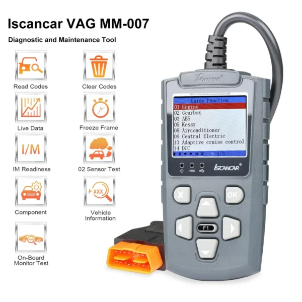 Xhorse Iscancar VAG-MM007 Diagnostic and Maintenance Tool Support Offline Refresh for VW, Audi, Skoda, Seat & MQB Mileage Correction - Image 4