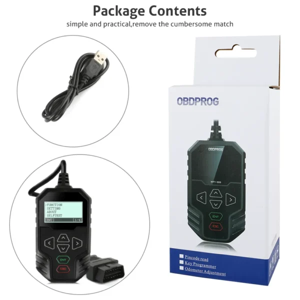 OBDPROG MT004 SUZUKI Pin Code Reader and Key Programmer - Image 5