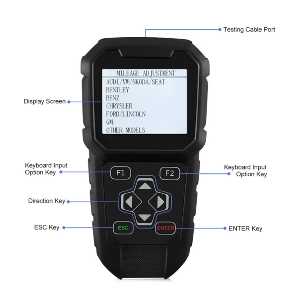 OBDPROG MT401 Odometer Adjustment Mileage Correction+OBDII Free Update - Image 2