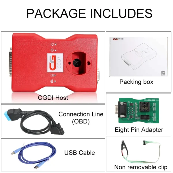 CGDI Prog BMW MSV80 Car Key Programmer For BMW CAS1/CAS2/CAS3/CAS3+C Key Programming And All Keys Lost Adds FEM/BDC - Image 3