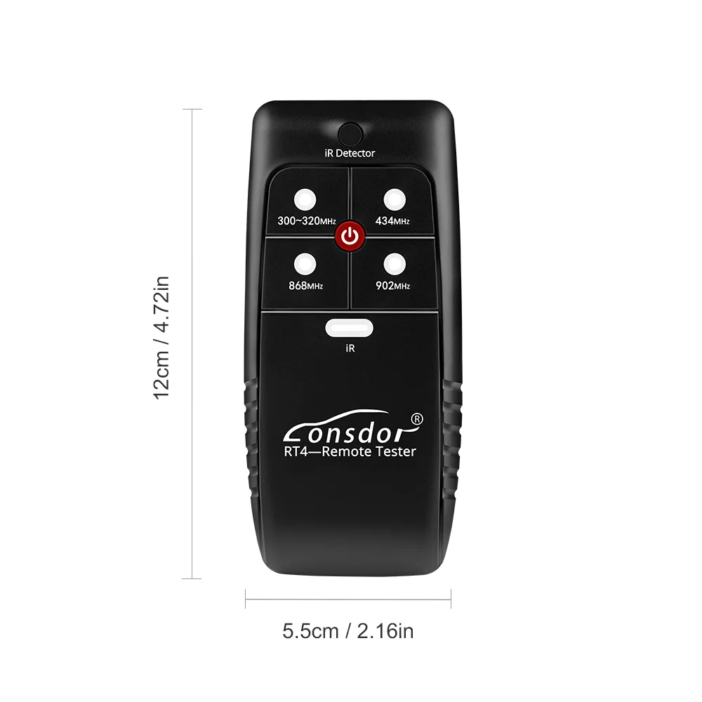 Lonsdor RT4 IR/FR Remote Tester for 868mhz 433mhz 902mhz 315mhz - Image 2