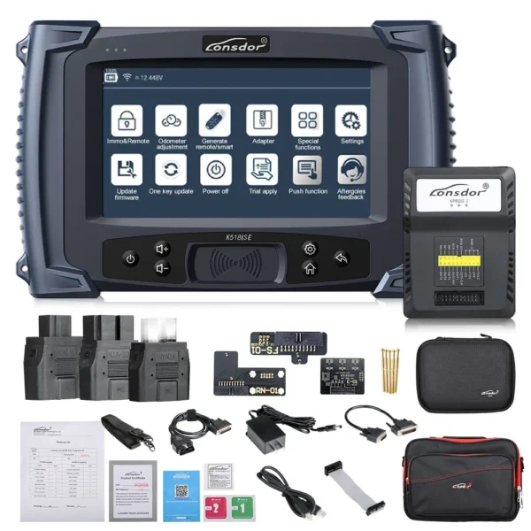 Lonsdor K518ISE Programmer Plus Lonsdor LKE Smart Key Emulator 5 in 1 Full Package - Image 2