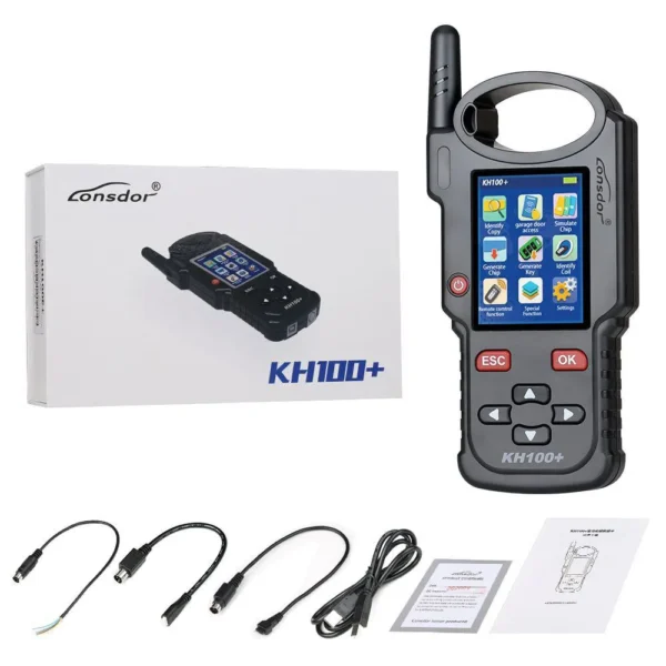 LONSDOR KH100+ Remote Key Programmer Latest Handheld Device Update Version of KH100 - Image 7