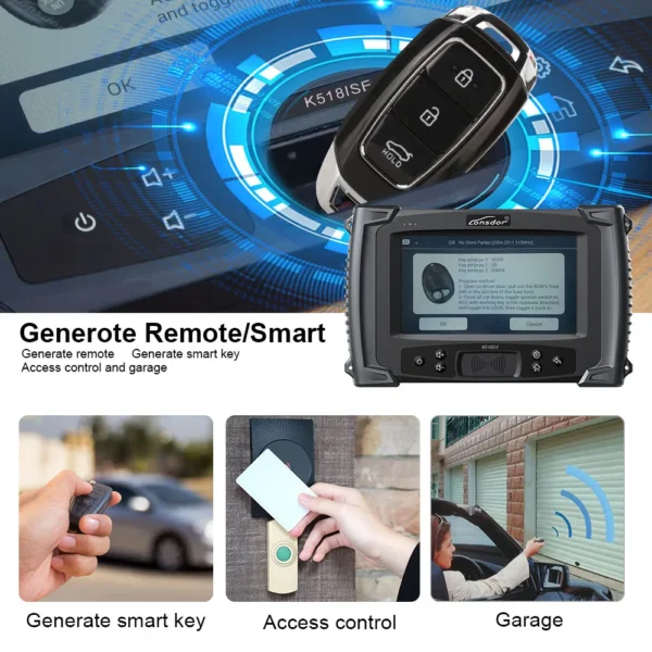 Lonsdor K518ISE Key Programmer Support VW 4th 5th IMMO& BMW FEM/EDC & Toyota H Chip Key Programming - Image 21