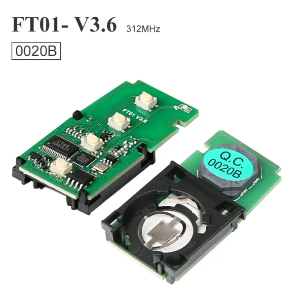 Lonsdor FT01-0020 312/433MHz Smart Key PCB for Toyota/Lexus - Image 5