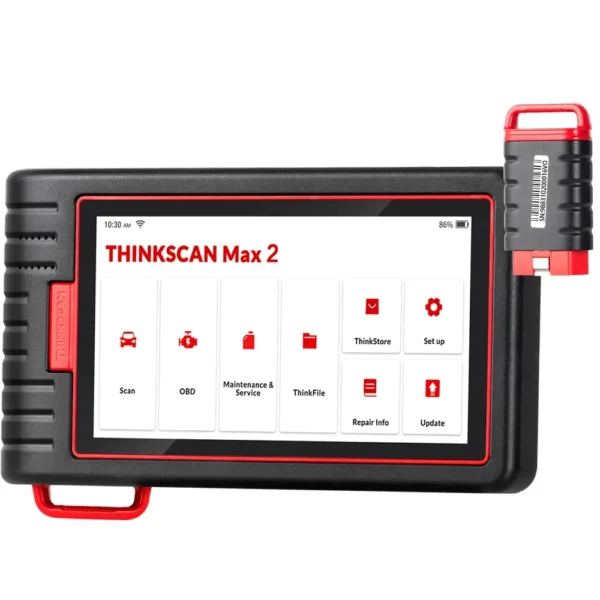 THINKCAR ThinkScan Max 2 Full System Diagnostic Tools Support CANFD For GM AF DPF IMMO 28 Reset ECU Coding OBD2 Scanner