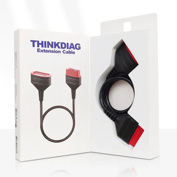 Original ThinkDiag OBD2 Male to Female Extension Cable for Easydiag 3.0MdiagGolo Stronger Faster Main Extended Connector 16Pin - Image 4