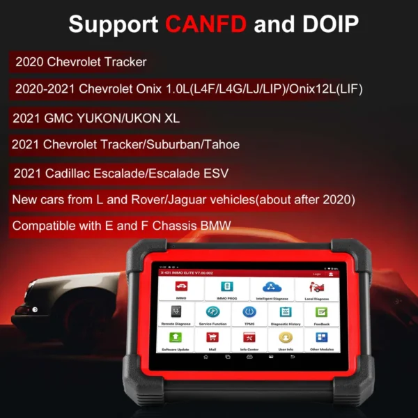2024 Launch X431 IMMO Elite Key Programmer Car Immobilizer Programming Tools All System Diagnostic Scanner with 39 Reset Service - Image 7