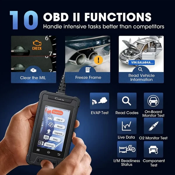 LAUNCH CRE300 Obd2 Scanner Diagnostic Tools Code Reader Scan Tool Mechanical Workshop Tools Automotive Tools Automotive Scanner - Image 3