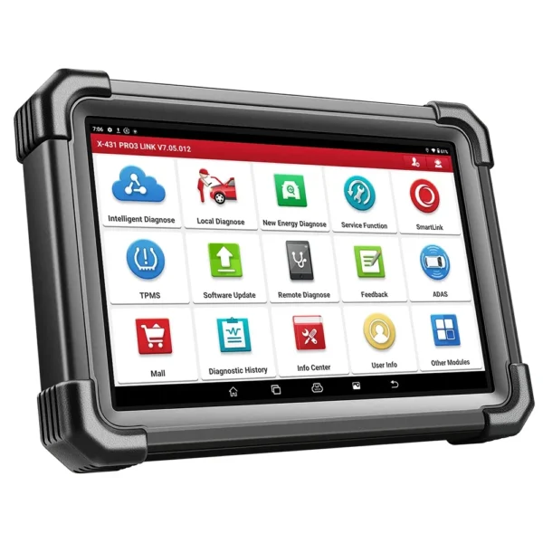 LAUNCH X431 PRO3S+ SmartLink HD 12V Car 24V Truck Heavy Duty OBDII Diagnostic Tool ECU Coding Active Test 31+ Reset Services - Image 2