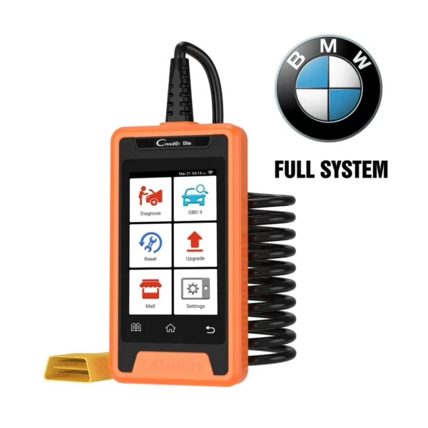 2023 Launch Creader Elite For BMW Diagnostic Scan Tool with Full OBD Functions