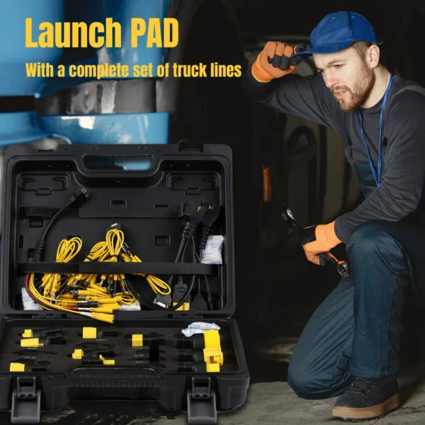 Heavy Duty Truck Software License for Launch X431 PAD V and PAD VII Get Free Adapter Set - Image 13