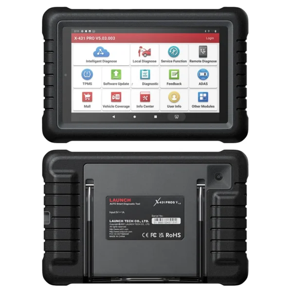 Arrived LAUNCH X431 PROS Auto Professional Bidirectional Diagnostic Tool 31+ Reset Functions, ECU Coding, Key Program, Guided Function Free Update Online - Image 4