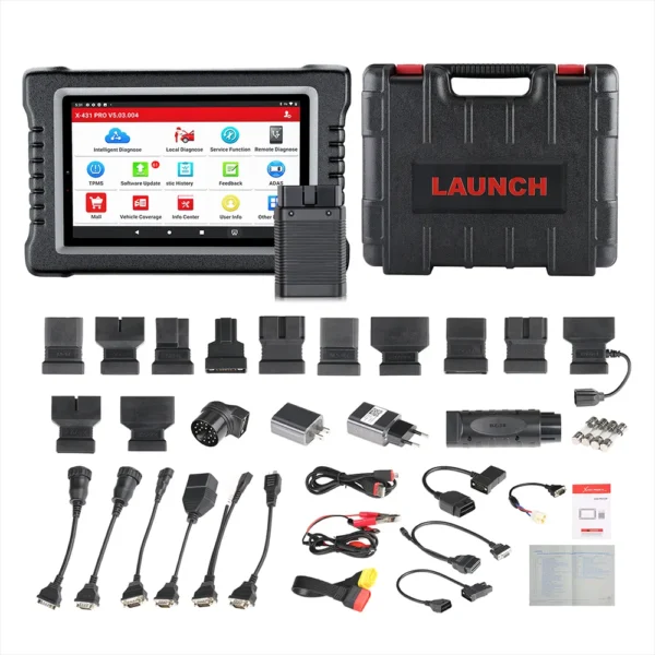 Arrived LAUNCH X431 PROS Auto Professional Bidirectional Diagnostic Tool 31+ Reset Functions, ECU Coding, Key Program, Guided Function Free Update Online - Image 6